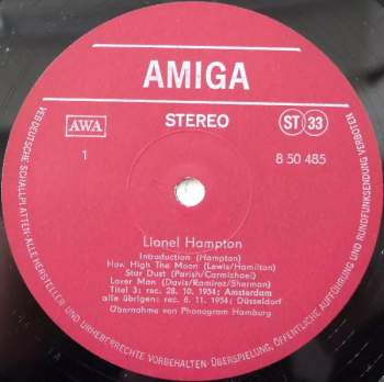 Lionel Hampton: Lionel Hampton