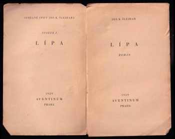 Josef Karel Šlejhar: Lípa