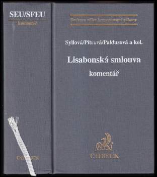 Jindřiška Syllová: Lisabonská smlouva