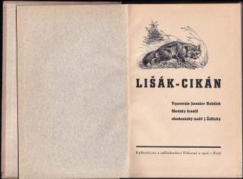 Jaroslav Hubálek: Lišák Cikán