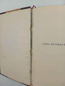 Rudolf Těsnohlídek: Liška Bystrouška