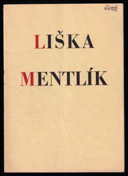 Liška - Mentlík