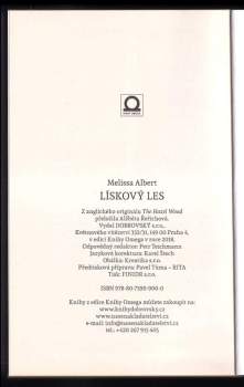Melissa Albert: Lískový les