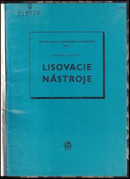 František Novotný: Lisovacie nástroje