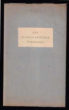 List sv. Pavla apoštola Filemonovi