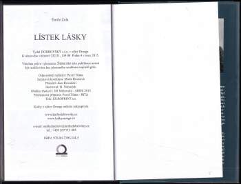 Émile Zola: Lístek lásky