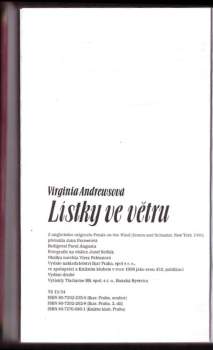 V. C Andrews: Lístky ve větru