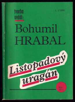 Listopadový uragán - Bohumil Hrabal (1990, Delta) - ID: 532351