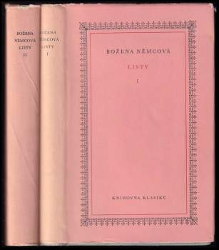 Listy : Díl 1-2 - Božena Němcová, Božena Němcová, Božena Němcová (1951, Československý spisovatel) - ID: 839136