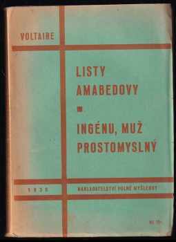 Listy Amabedovy ; Ingénu, muž prostomyslný