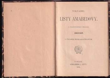 Voltaire: Listy Amabedovy