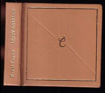 Karel Čapek: Listy Anielce