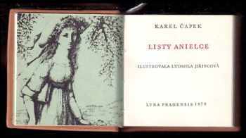 Karel Čapek: Listy Anielce