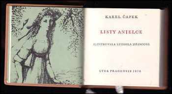 Karel Čapek: Listy Anielce