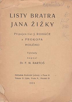 Listy bratra Jana Žižky