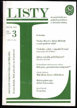 Listy, NEKOMPLETNÍ ROČNÍK XXII