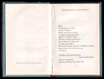 Ovidius: Listy heroin