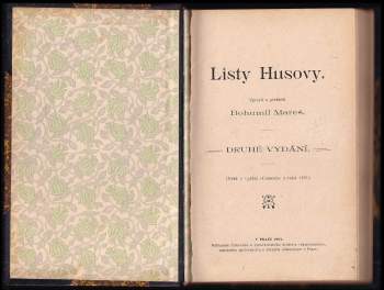 Jan Hus: Listy Husovy