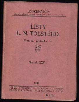 Listy L. N. Tolstého