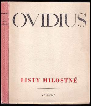 Listy milostné
