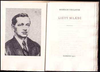 Bedřich Václavek: Listy mládí