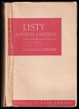 Listy o poesii a kritice