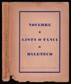 Jean Georges Noverre: Listy o tanci a baletech