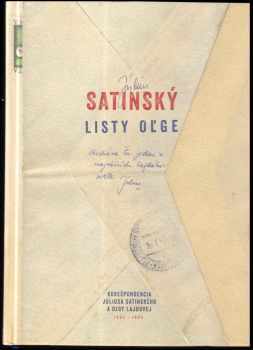 Július Satinský: Listy Oľge