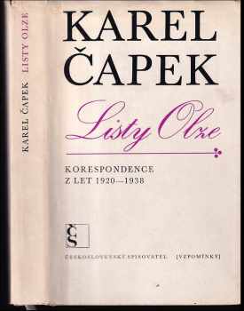Listy Olze : 1920-1938
