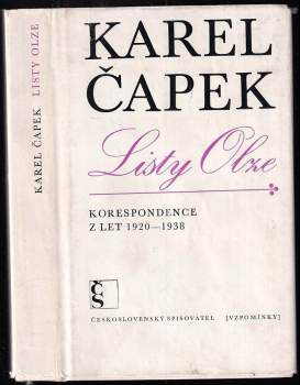 Listy Olze : 1920-1938