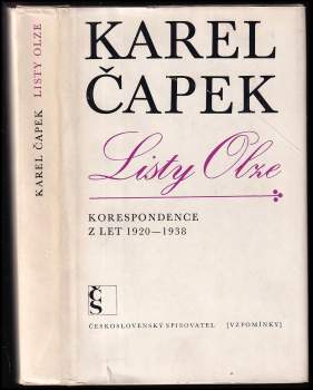 Karel Čapek: Listy Olze