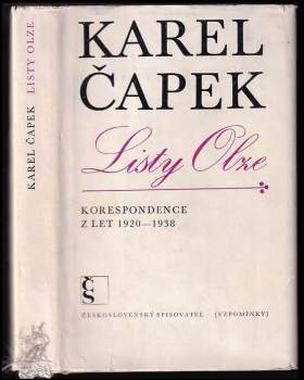 Karel Čapek: Listy Olze