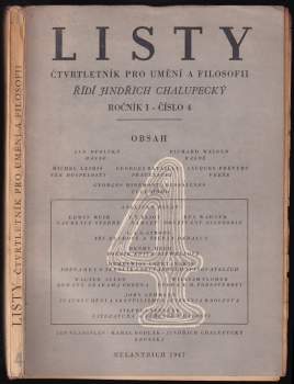 Listy - ročník I