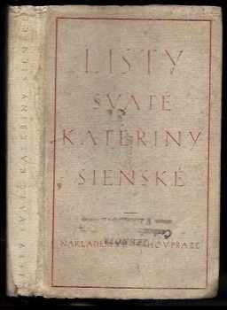 Kateřina Sienská: Listy svaté Kateřiny Sienské