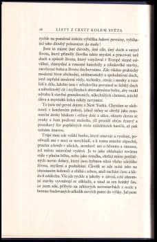 Tavík František Šimon: Listy z cesty kolem světa