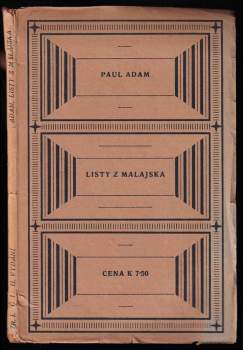 Listy z Malajska : román