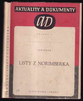 Listy z Norimberka : knížka fejetonů - Jan Drda (1946, Alois Hynek) - ID: 640597