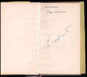 Miroslav Horníček: Listy z Provence