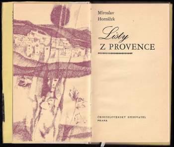 Miroslav Horníček: Listy z Provence