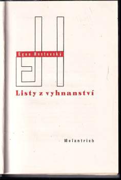Listy z vyhnanství