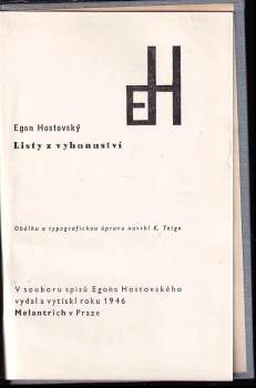 Listy z vyhnanství