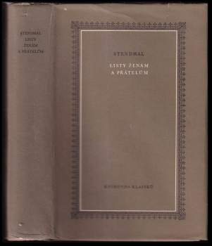 Stendhal: Listy ženám a přátelům