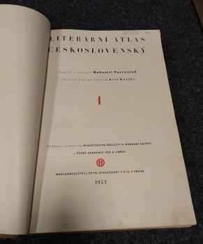 Arne Novák: Literární atlas československý