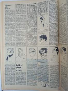 Milan Kundera: Literární listy  ROČNÍK I. ČÍSLO 1-8 + ROČNÍK 2 ČÍSLO 1-19