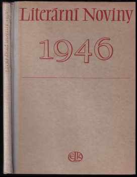 Jiří Weil: Literární noviny 1946 Ročník XV.