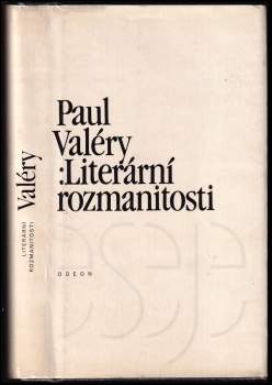 Paul Valéry: Literární rozmanitosti