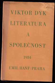 Literatura a společnost