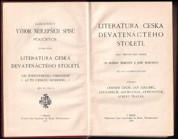 Arne Novák: Literatura česká devatenáctého století