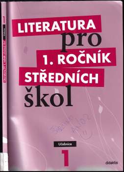 Literatura pro 1. ročník středních škol