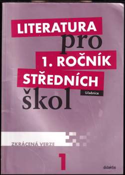 Literatura pro 1. ročník středních škol